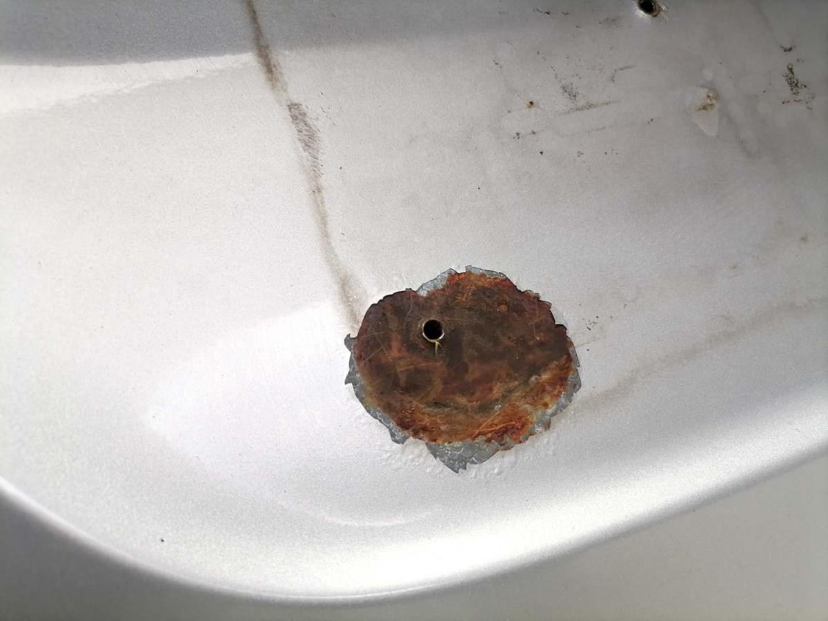 Peugeot 206SW Bj.2002 original Heckklappe mit Heckscheibe EZR Aluminiumgrau Kombi